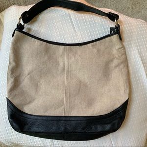 Banana Republic Linen Shoulder Bag